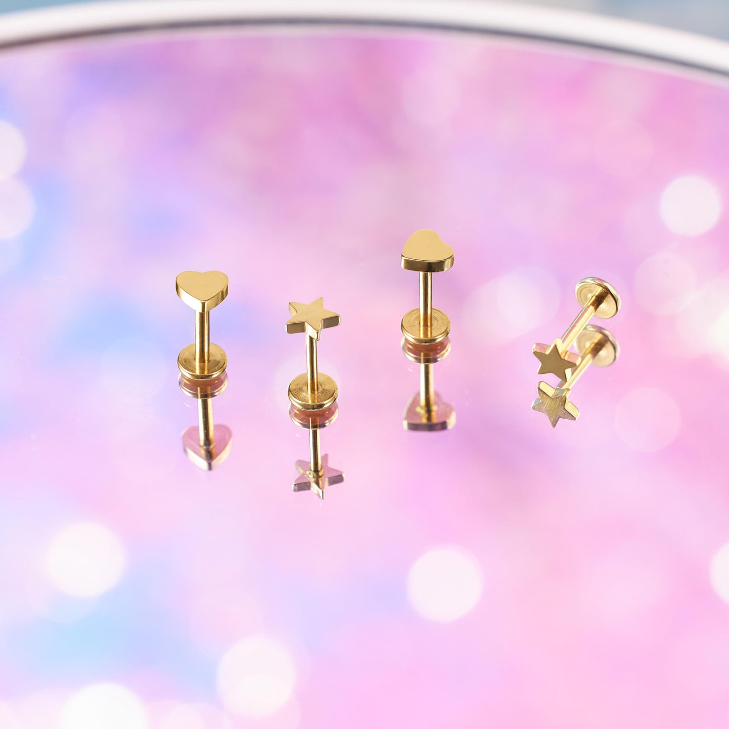 flat back earrings