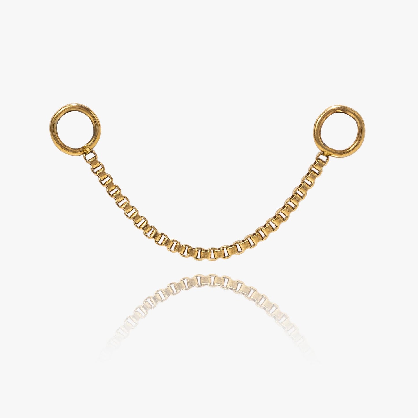 Single Chain Charm Connector | Stainless Steel