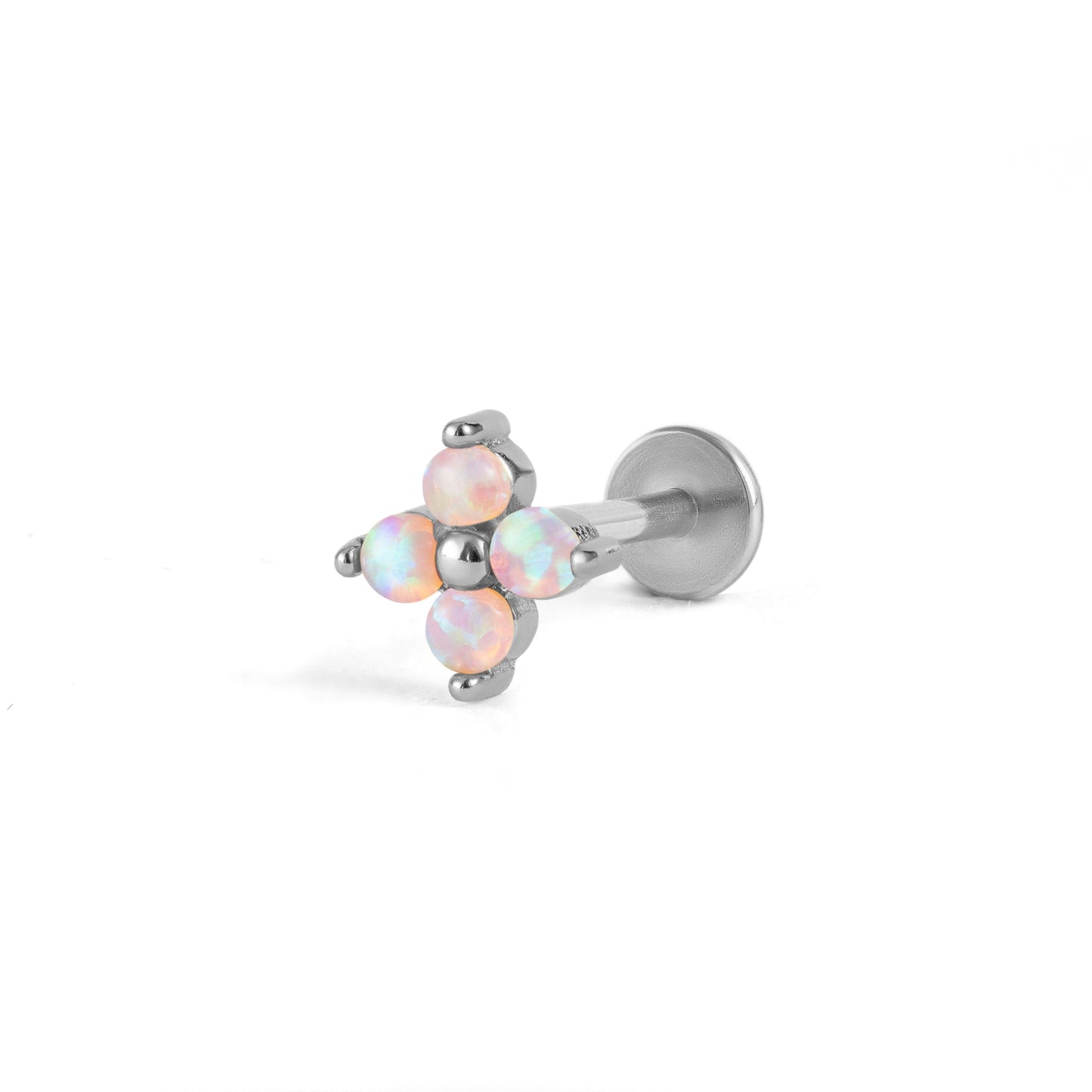 Color_Silver,Bar Type & Materials_Labret (Titanium);flat back piercings-8