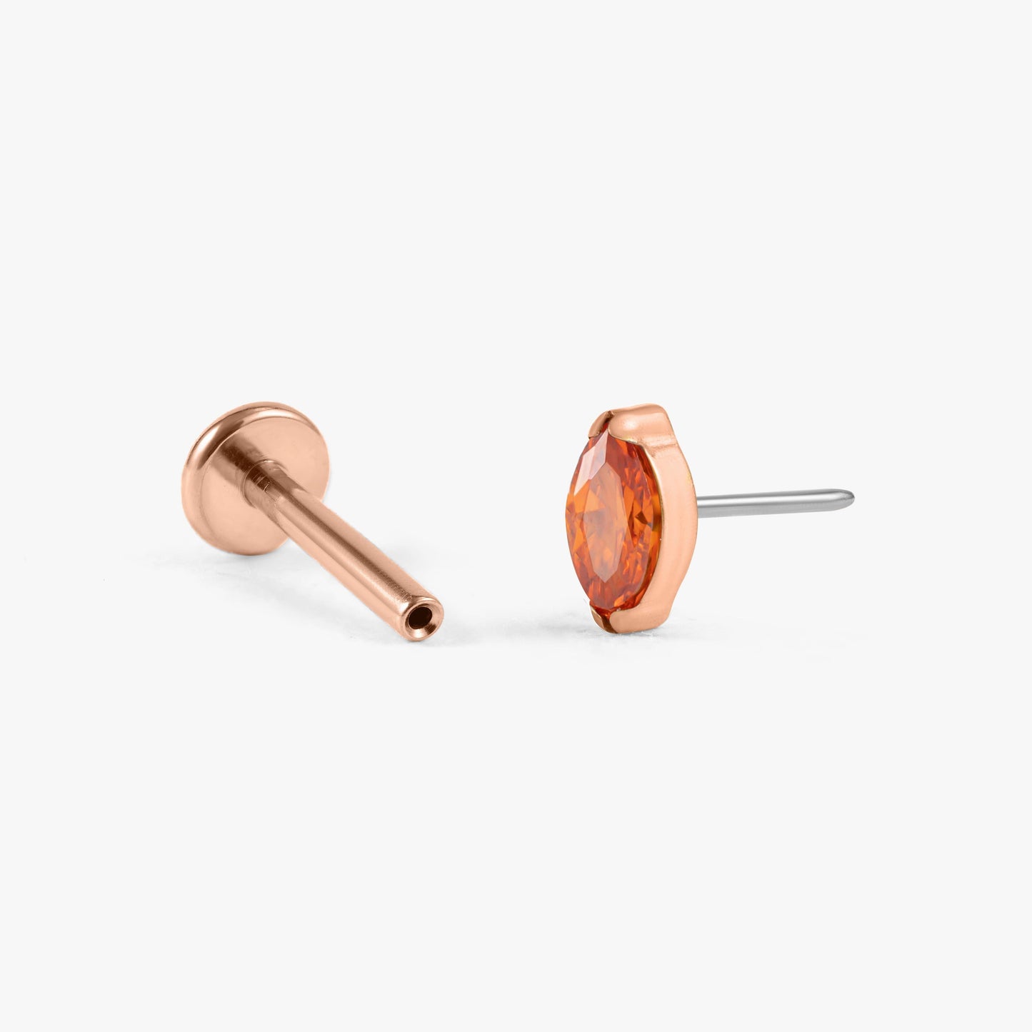 Color_Rose Gold;-flat back push in