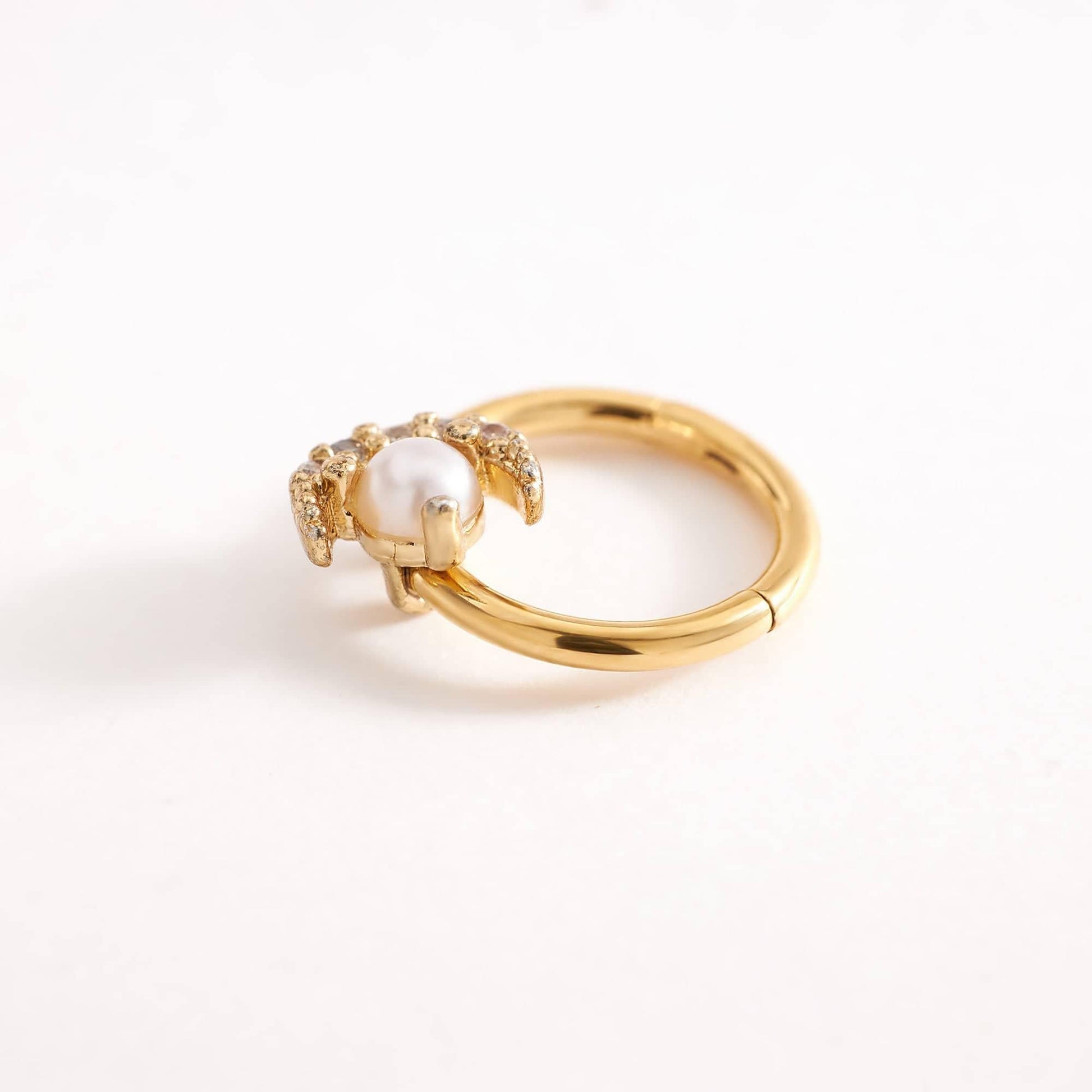 Moon Pearl Earrings - EricaJewels