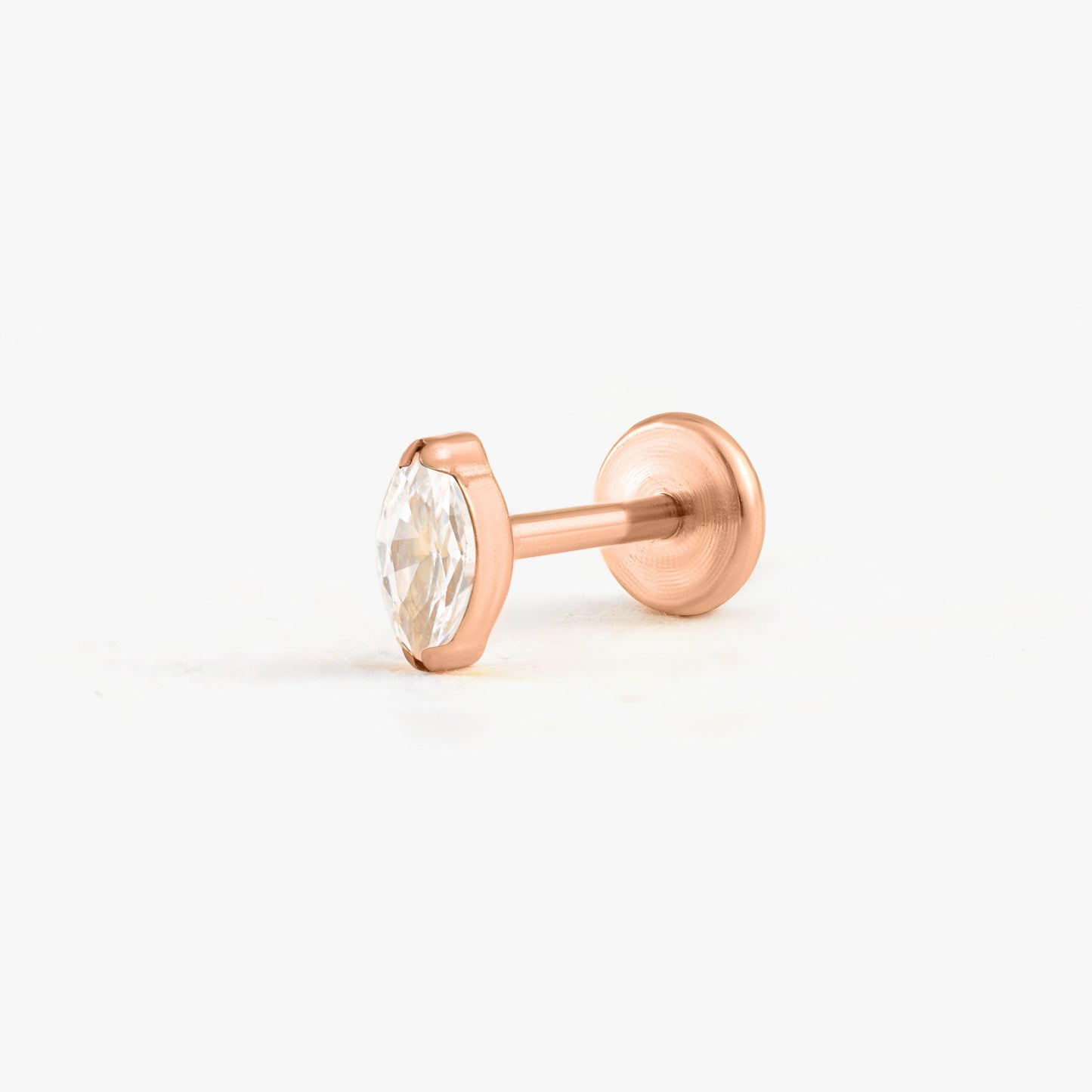 Color_Rose Gold;flat back push in