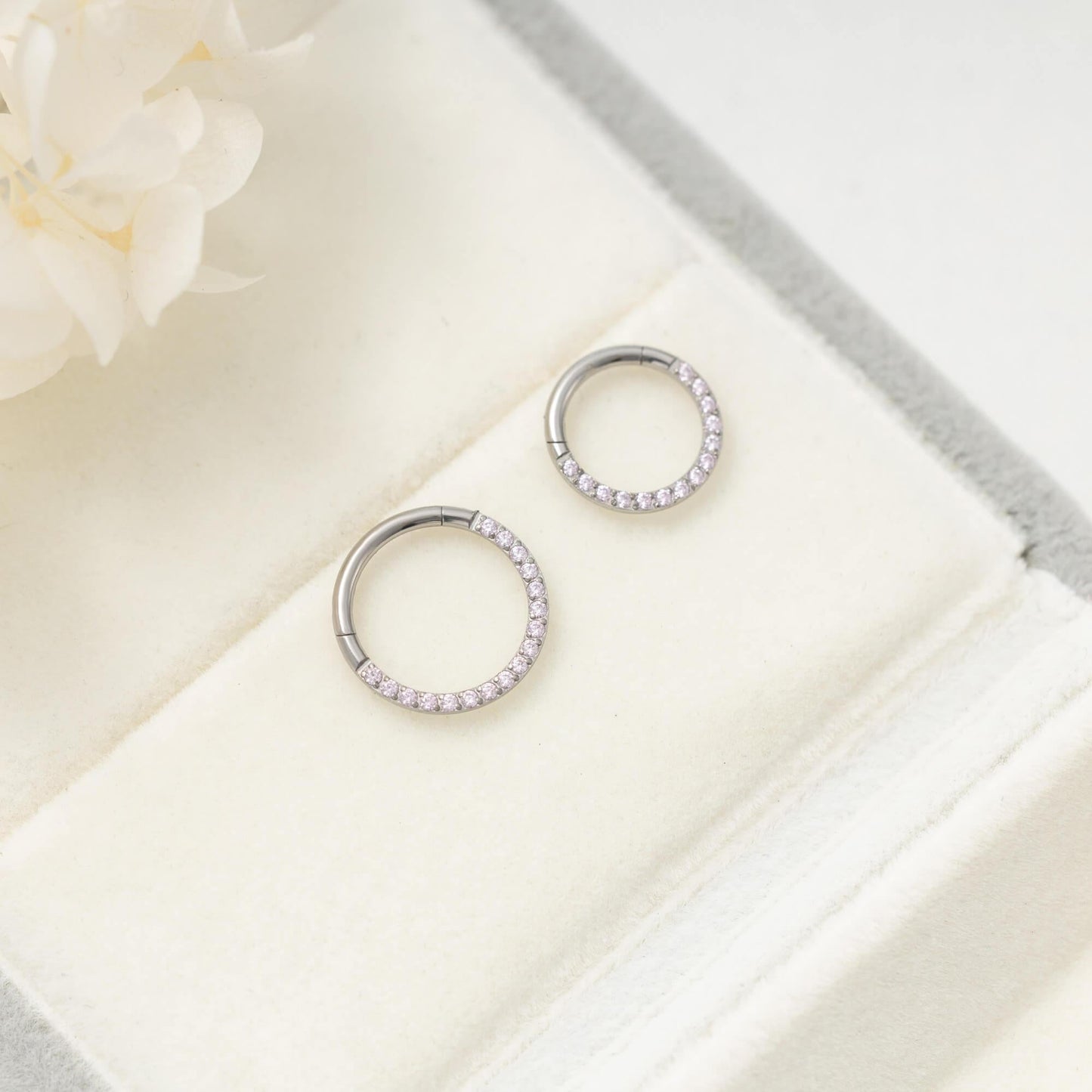 Titanium Septum Ring & Daith Hoop - Erica Jewels