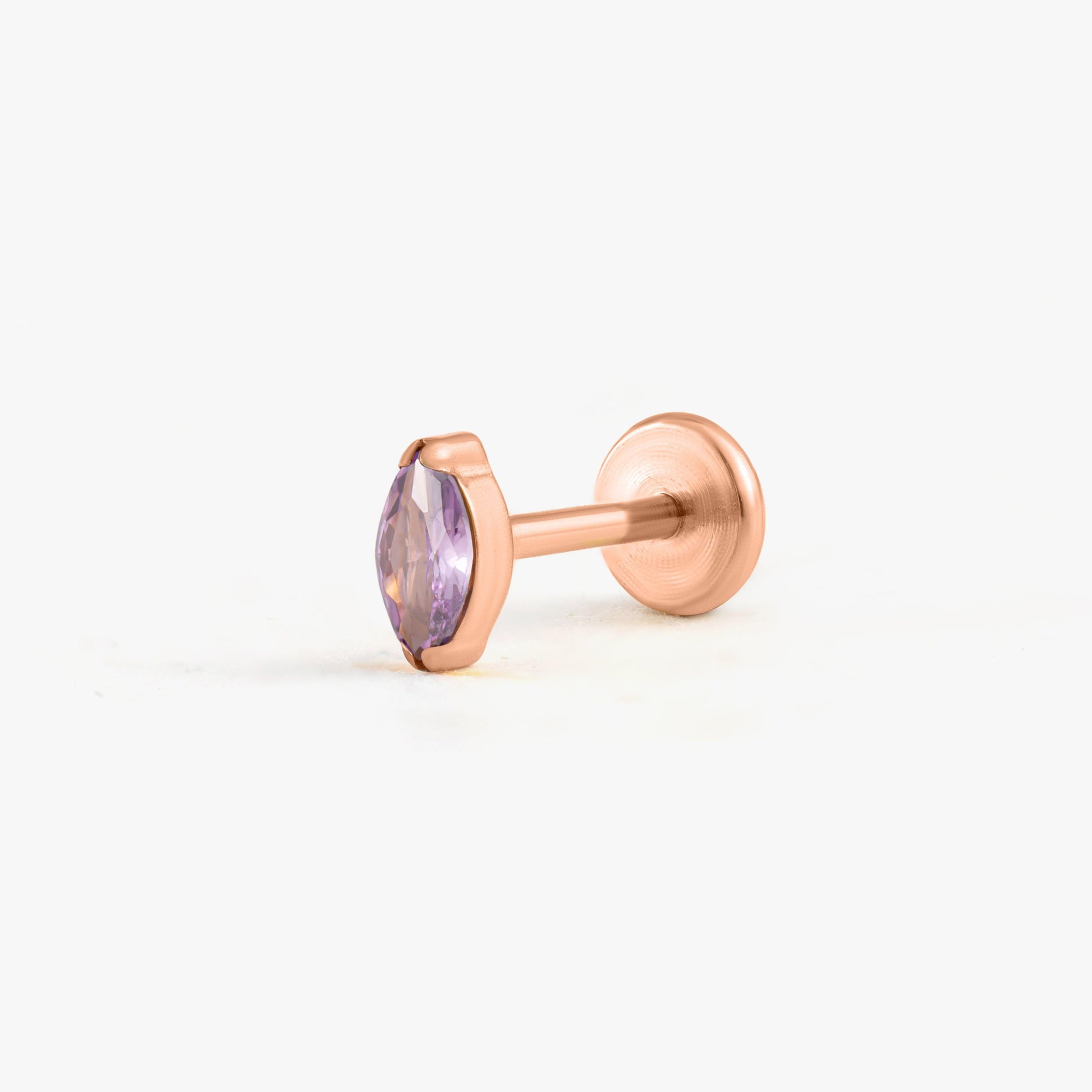 Color_Rose Gold;flat back push in