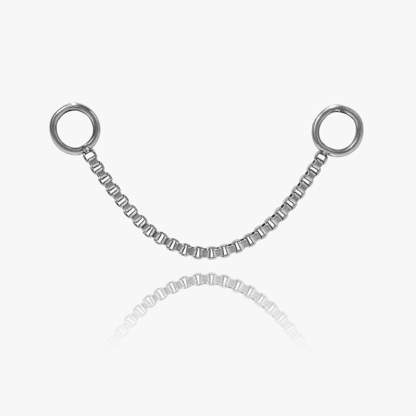 Single Chain Charm Connector | Stainless Steel