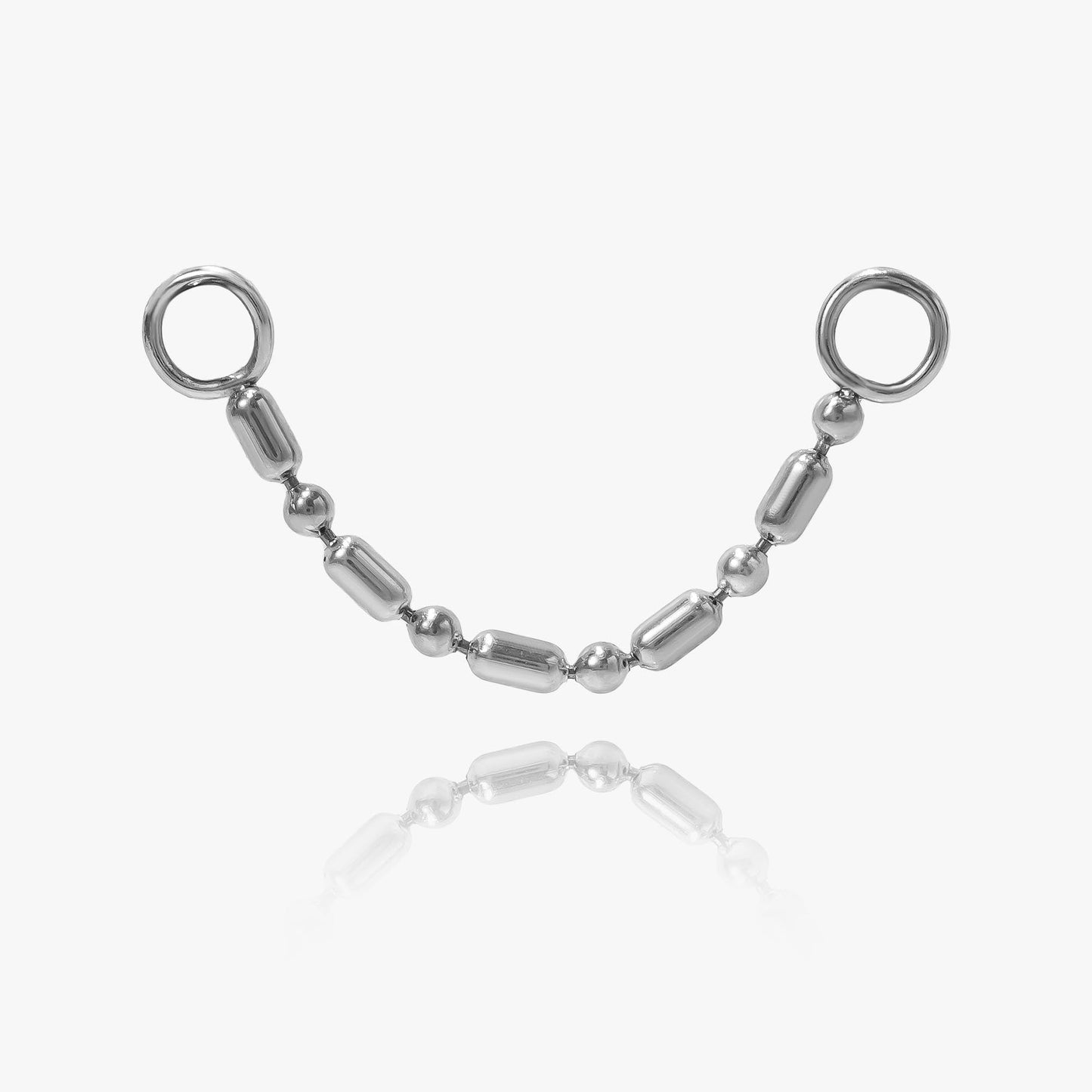 Cylindrical & Spherical Bead Chain Connector | Stainless Steel