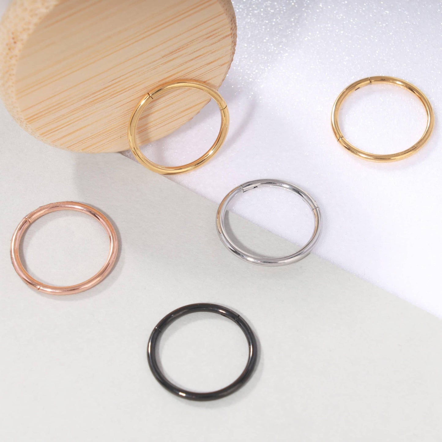 Multiple Sizes Essential Cartilage Hoop 16g 18g 20g-EricaJewels